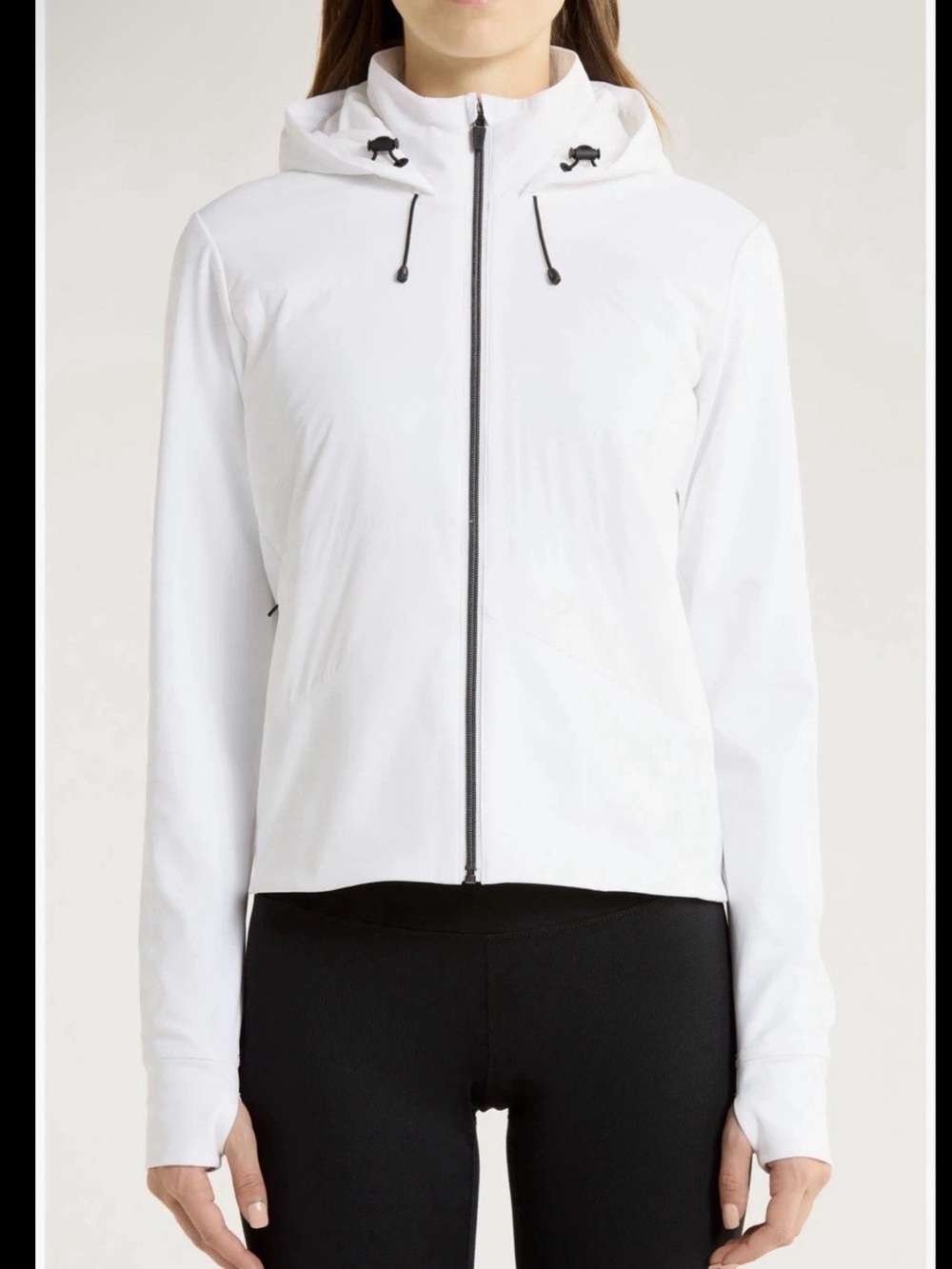 New Vuori Chilled Out Water Repellent Insulated Training Jacket White Sz S $168